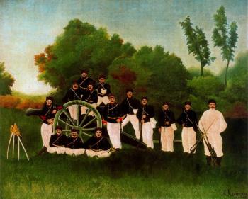 亨利 盧梭 Artillerymen 亨利 盧梭 Artillerymen
